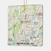 山・オブ・ホーリークロス・コロラド・フォーティナー セラミックオーナメント (左)