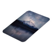 山 |オレゴン州オレゴンのフッド山ポートランド マグネット (左側)