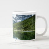 山 |カナダのロッキー、アルバータ州（カナダ） ジャンボコーヒーマグカップ (右)