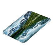 山 |カナダのロッキー、アルバータ州(カナダ) マグネット (左側)