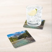 山 |カナディアンロッキー州バンフ国立公園 スクエアペーパーコースター (インサイチュ)