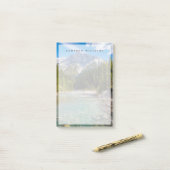 山 |カナディアンロッキー州バンフ国立公園 ポストイット (デスク上)