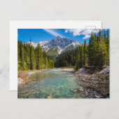 山 |カナディアンロッキー州バンフ国立公園 ポストカード (正面/裏面)