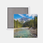 山 |カナディアンロッキー州バンフ国立公園 マグネット (正面/裏面)