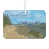 山 カーエアーフレッシュナー (裏面)