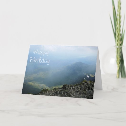 山 カード (正面)