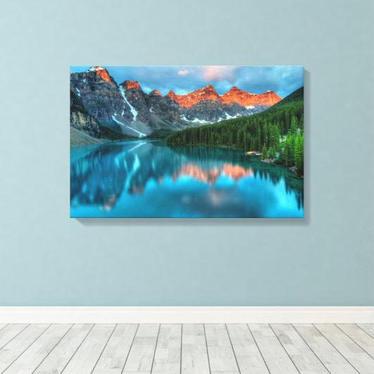 山 キャンバスプリント (インサイチュ (ウッドフロア))