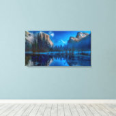 山 キャンバスプリント (インサイチュ (ウッドフロア))