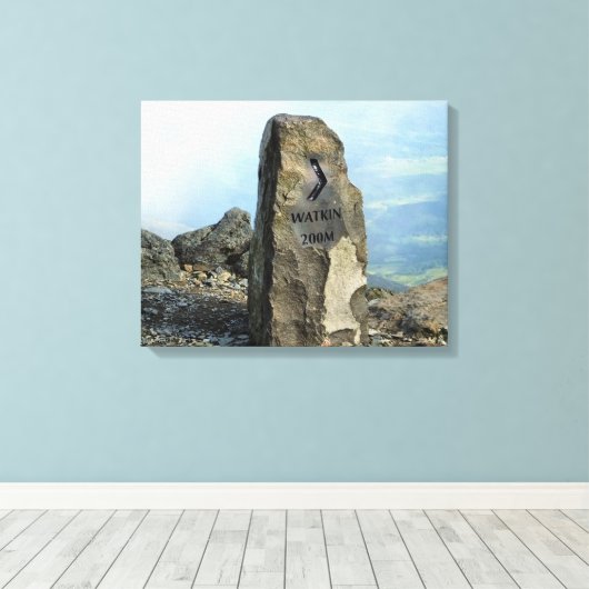 山 キャンバスプリント (インサイチュ (ウッドフロア))