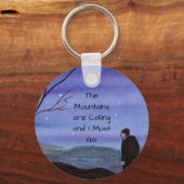 山 キーホルダー (正面)