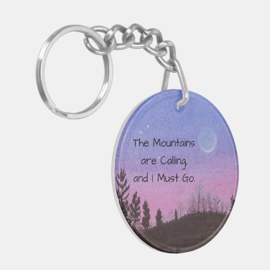 山 キーホルダー (正面左)