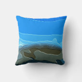 山 クッション (裏面)