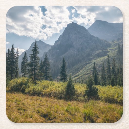 山 |コロラド州,ホリークロス・ワイルダネス スクエアペーパーコースター (正面)