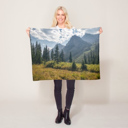 山 |コロラド州，ホリークロス・ワイルダネス フリースブランケット (インサイチュ)