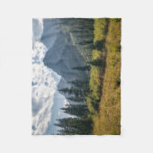 山 |コロラド州，ホリークロス・ワイルダネス フリースブランケット (正面)