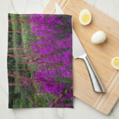 山 |コロラド州，ロッキー山脈 キッチンタオル (四つ折り)