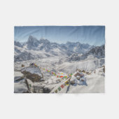 山 |コロラド州,ロッキー山脈 フリースブランケット (正面(横))