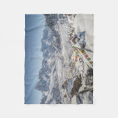 山 |コロラド州,ロッキー山脈 フリースブランケット (正面)