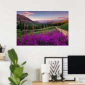 山 |コロラド州，ロッキー山脈 ポスター (ホームオフィス)