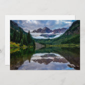 山 |コロラド《植物》アスペン サンキューカード (正面/裏面)