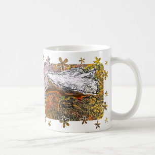 山 コーヒーマグカップ