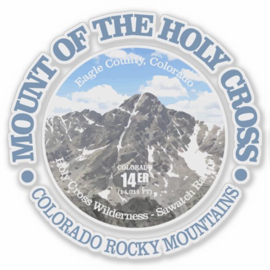 山 シール (正面)