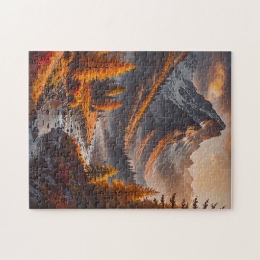 山 ジグソーパズル (横)