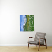 山 |スイスのアルプスバレー春 タペストリー (インサイチュ)