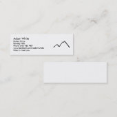 山 スキニー名刺 (正面/裏面)