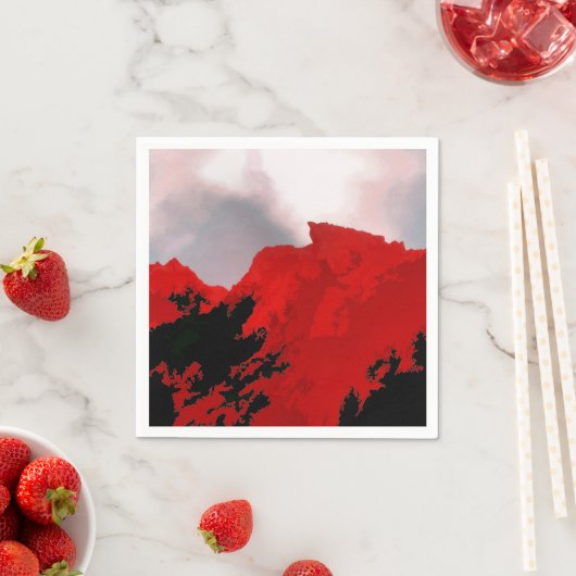 山 スタンダードカクテルナプキン (インサイチュ)