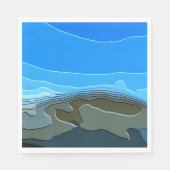 山 スタンダードランチョンナプキン (正面)