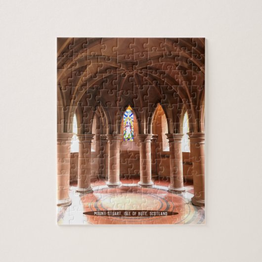 山・スチュアート、スコットランド・ビュート島 ジグソーパズル (縦)