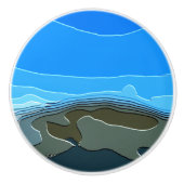 山 セラミックノブ (正面)