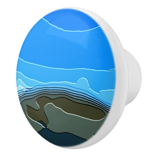 山 セラミックノブ (右)