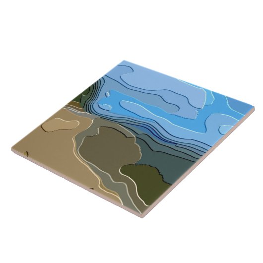 山 タイル (側面)