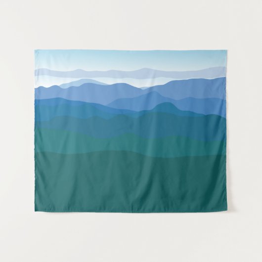 山 タペストリー (正面(横))