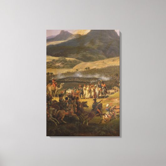 山・タボルの戦い、1808年4月16日 キャンバスプリント (正面)