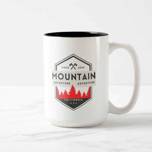 山 ツートーンマグカップ (右)