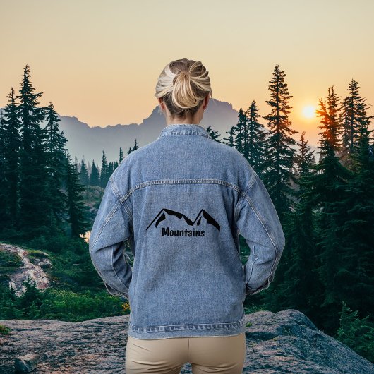 山 デニムジャケット