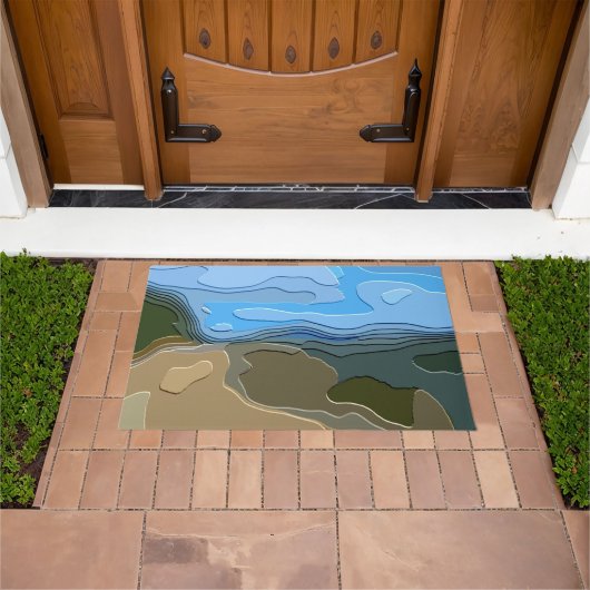 山 ドアマット (室外)