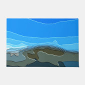 山 ドアマット (正面)