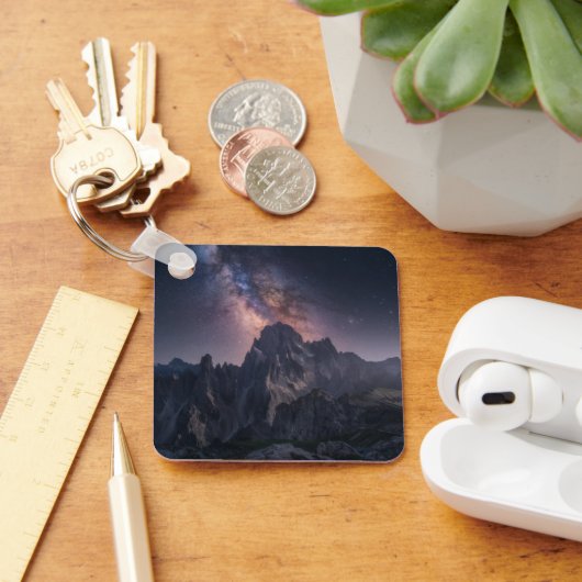 山 |ドロミテス山脈,イタリア キーホルダー (デスク)