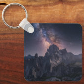 山 |ドロミテス山脈,イタリア キーホルダー (正面)