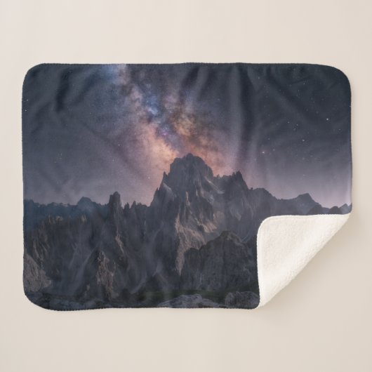 山 |ドロミテス山脈，イタリア シェルパブランケット (正面(横))