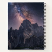 山 |ドロミテス山脈，イタリア ノートブック (裏面)