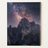 山 |ドロミテス山脈，イタリア プランナー手帳 (裏面)