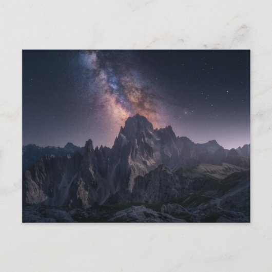 山 |ドロミテス山脈,イタリア ポストカード (正面)