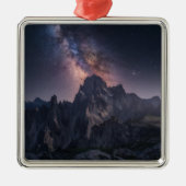 山 |ドロミテス山脈，イタリア メタルオーナメント (正面)