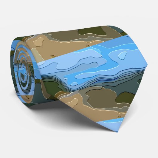 山 ネクタイ (ロール)