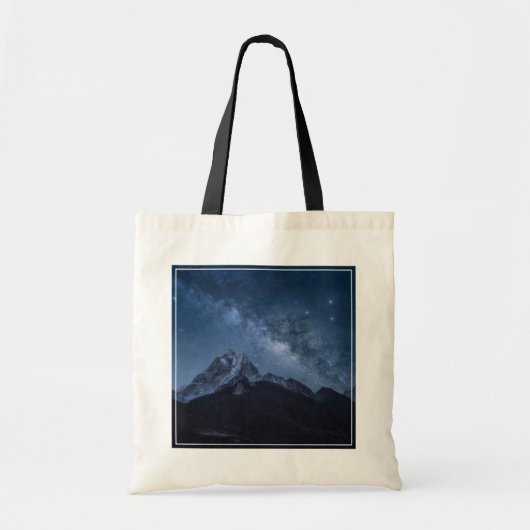 山 |ネパール,タムセルク山 トートバッグ (正面)